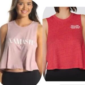 2 Spiritual Gangster tank tops, size S, pre-owned, great condition